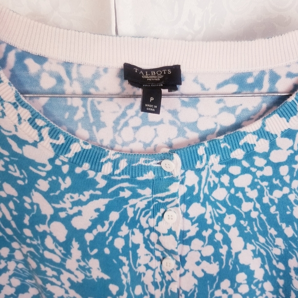 Talbots button down sweater - Picture 4 of 6